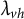 lamda Subscript v h