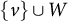 StartSet v EndSet union upper W