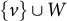 StartSet v EndSet union upper W