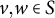 v comma w element of upper S