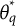 theta Subscript q Superscript asterisk