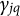 gamma Subscript j q