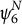 psi 6 Superscript upper N