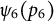 psi 6 left parenthesis p 6 right parenthesis