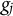g Subscript j