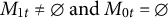 upper M Subscript 1 t Baseline not equals empty set and upper M Subscript 0 t Baseline equals empty set