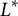 upper L Superscript asterisk