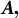 upper A comma