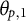 theta Subscript p comma 1
