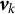 v Subscript k
