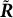 upper R overtilde