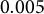 0.005