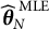 ModifyingAbove theta Subscript upper N Superscript upper M upper L upper E Baseline With caret