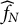 ModifyingAbove f Subscript upper N Baseline With caret