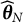 ModifyingAbove theta Subscript upper N Baseline With caret