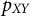 p Subscript upper X upper Y