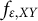 f Subscript epsilon comma upper X upper Y