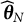 ModifyingAbove theta Subscript upper N Baseline With caret