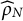 ModifyingAbove rho Subscript upper N Baseline With caret