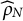 ModifyingAbove rho Subscript upper N Baseline With caret