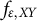 f Subscript epsilon comma upper X upper Y