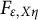 upper F Subscript epsilon comma upper X eta