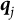 q Subscript j