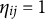 eta Subscript i j Baseline equals 1