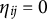 eta Subscript i j Baseline equals 0