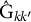 ModifyingAbove upper G Subscript k k prime Baseline With caret