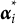 alpha Subscript i Superscript asterisk
