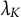 lamda Subscript upper K