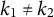 k 1 not equals k 2