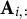upper A Subscript i comma colon