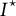 upper I Superscript star