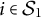 i element of script upper S 1