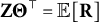 bold upper Z upper Theta Superscript down tack Baseline equals double struck upper E bold upper R