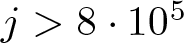 dollar sign j greater than 8 dot 105 dollar sign
