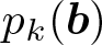 dollar sign pk left parenthesis b right parenthesis dollar sign