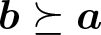 dollar sign b succeeds above single line equals sign a dollar sign