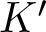 dollar sign upper K prime dollar sign