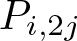 dollar sign Pi comma 2 j dollar sign