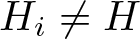 dollar sign Hi not equals upper H dollar sign