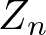 dollar sign Zn dollar sign