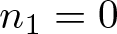 dollar sign n 1 equals 0 dollar sign