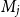 upper M Subscript j