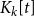 upper K Subscript k Baseline left bracket t right bracket
