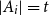 StartAbsoluteValue upper A Subscript i Baseline EndAbsoluteValue equals t