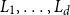 upper L 1 comma ellipsis comma upper L Subscript d Baseline