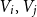 upper V Subscript i Baseline comma upper V Subscript j Baseline